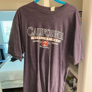 California Dept of Rec L-Tall Tshirt